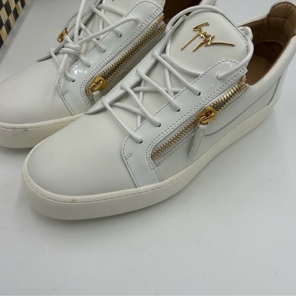 Men’s Giuseppe Zanotti low top leather sneakers size 47 made in Italy. - Picture 5 of 11